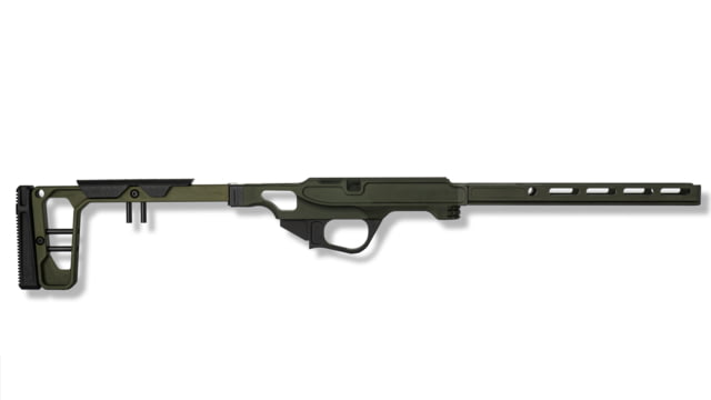 Grey Birch MFG CZ 457 10in Forend/Folding Stock Chassis System Right Hand Olive Drab Green LaChassis-457-RH- 10-ODG - Grey Birch Mfg