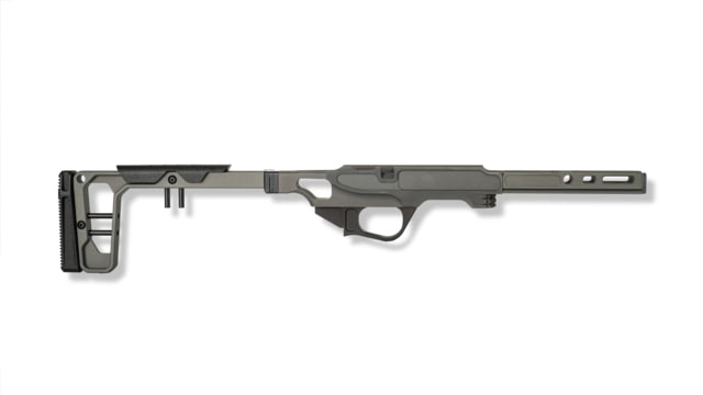 Grey Birch MFG CZ 457 5in Forend/Folding Stock Chassis System Right Hand Grey  GRY - Grey Birch Mfg