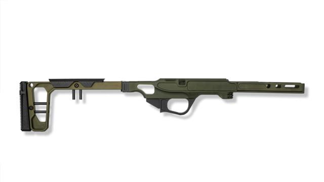 Grey Birch MFG CZ 457 5in Forend/Folding Stock Chassis System Right Hand Olive Drab Green  ODG - Grey Birch Mfg