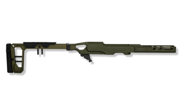 Grey Birch MFG Ruger 10/22 5in Forend/Folding Stock Chassis System Olive Drab Green - Grey Birch Mfg
