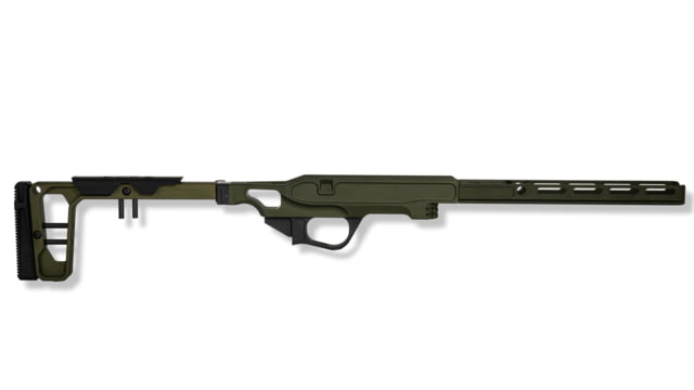Grey Birch MFG Tikka T1X 10in Forend/Folding Stock Chassis System Right Hand Olive Drab Green LaChassis-T1X-RH-10 -ODG - Grey Birch Mfg