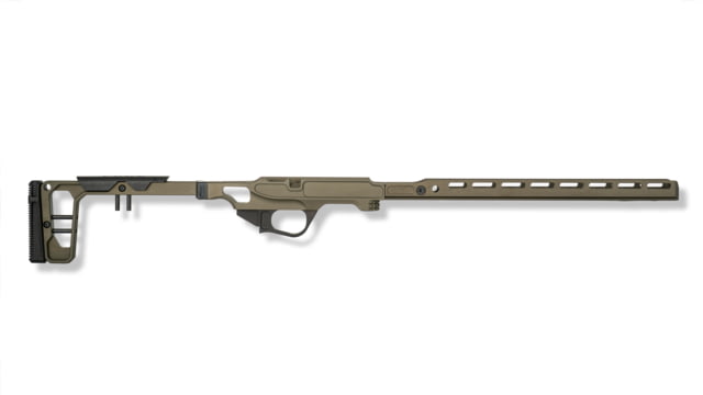 Grey Birch MFG Tikka T1X 16in Forend/Folding Stock Chassis System Right Hand Burnt Bronze LaChassis-T1X-RH-16- BB - Grey Birch Mfg