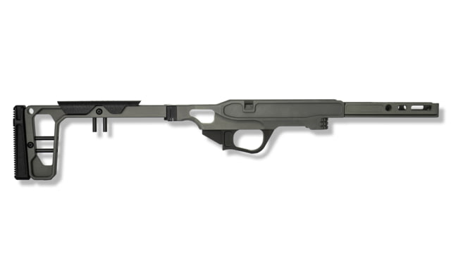 Grey Birch MFG Tikka T1X 5in Forend/Folding Stock Chassis System Right Hand Grey - Grey Birch Mfg