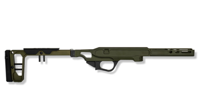 Grey Birch MFG Tikka T1X 5in Forend/Folding Stock Chassis System Right Hand Olive Drab Green - Grey Birch Mfg