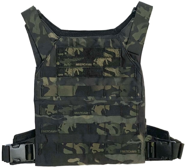 Grey Ghost Gear Minimalist Plate Carrier MultiCam Black - Grey Ghost Gear