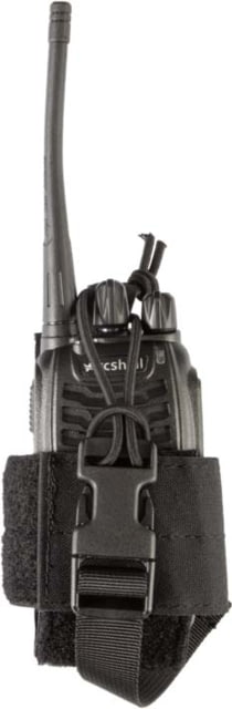 Grey Ghost Gear Radio Pouch Small Black - Grey Ghost Gear