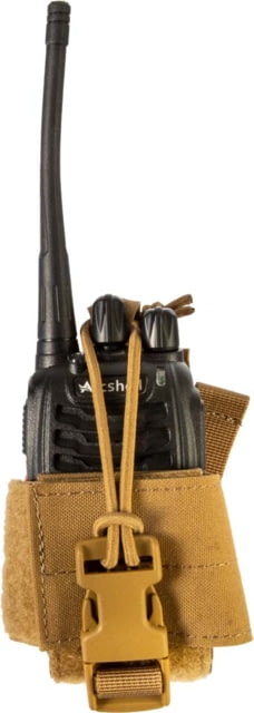 Grey Ghost Gear Radio Pouch Small Coyote Brown - Grey Ghost Gear