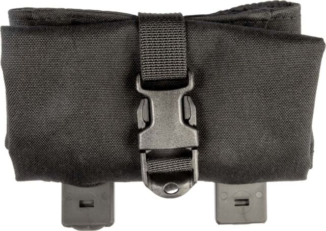 Grey Ghost Gear Roll Up Dump Pouch Black - Grey Ghost Gear