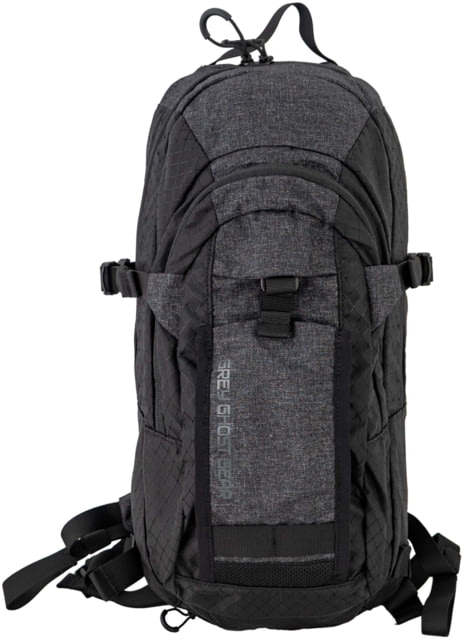 Grey Ghost Gear TQ Hydration Pack w/ Bladder 2.0 Black Diamond/Black Heather - Grey Ghost Gear