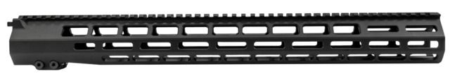 Grey Ghost Precision M-LOK Handguard AR-10 18 inch Aluminum 1.2 lb Type III Class 2 Hard Coat Anodized Finish True Black - Grey Ghost Precision
