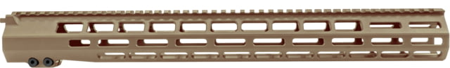 Grey Ghost Precision AR-10 M-LOK Handguard 18 in FDE Cerakote - Grey Ghost Precision