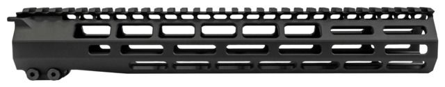 Grey Ghost Precision M-LOK Handguard AR-15 12.625 inch Aluminum 0.7 lb Type III Class 2 Hard Coat Anodized Finish True Black - Grey Ghost Precision