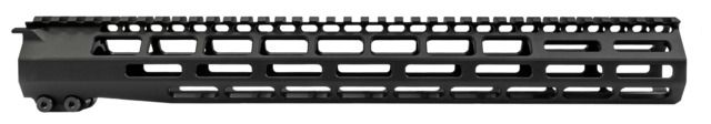 Grey Ghost Precision M-LOK Handguard AR-15 15 inch Aluminum 0.8 lb Type III Class 2 Hard Coat Anodized Finish True Black - Grey Ghost Precision