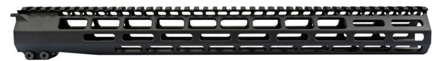 Grey Ghost Precision M-LOK Handguard AR-15 17 inch Aluminum 0.868 lb Type III Class 2 Hard Coat Anodized Finish True Black - Grey Ghost Precision