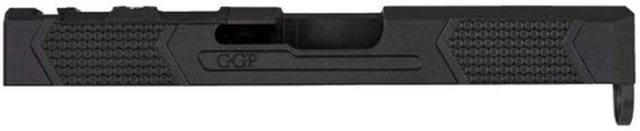 DEMO Grey Ghost Precision Version 4 Pistol Slide w/ RMR-DP Pro CutGlock 19 Gen 5 17-4 Stainless Steel Nitride Coated Black GGP-19-5-OC-V4 - Grey Ghost Precision