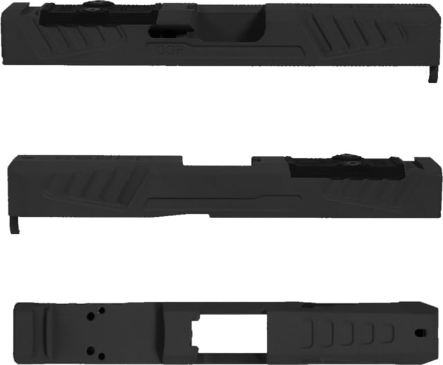 Grey Ghost Precision Glock Version 5 Pistol Slide w/ RMR-DP Pro Cut for Glock 19 Gen 5 Sniper Grey Cerakote