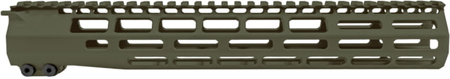 Grey Ghost Precision M-LOK Handguard AR-15 12.625 inch Aluminum 0.7 lb Olive Drab Cerakote - Grey Ghost Precision