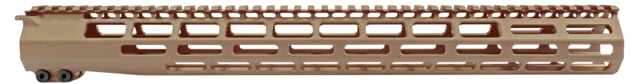 Grey Ghost Precision M-LOK Handguard AR-15 17 inch Aluminum 0.868 lb FDE Cerakote - Grey Ghost Precision
