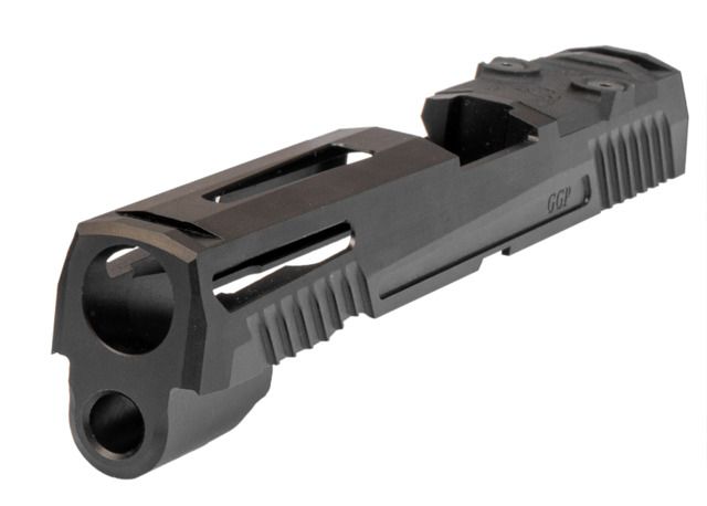 DEMO Grey Ghost Precision Sig P320 Full Size Slide Version 1 9mm 416 Stainless Steel DLC Finish Black GGP-320-F-BLK-1 - Grey Ghost Precision