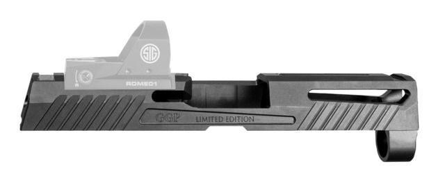Grey Ghost Precision Sig P320 Compact Size Slide Version 1, 9mm, 416 Stainless Steel DLC Finish, Grey, GGP-320-C-GRY-1