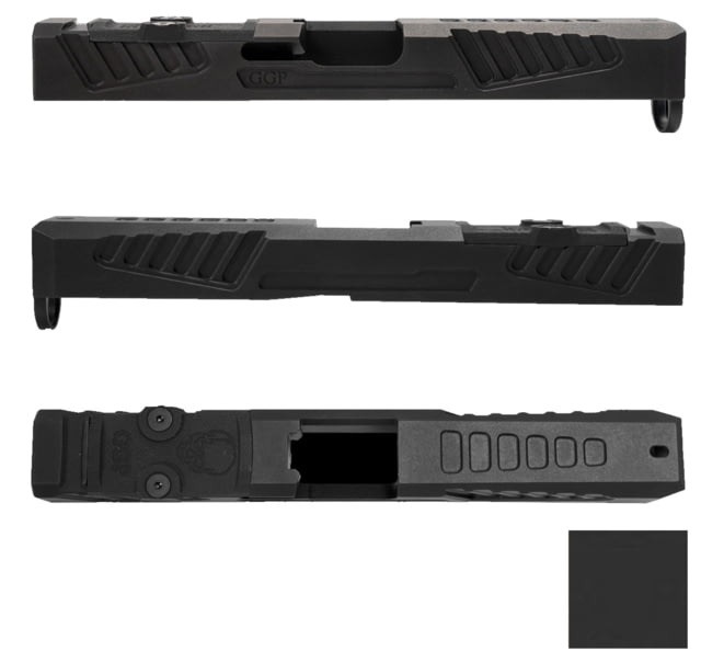 Grey Ghost Precision Version 5 Pistol Slide w/ RMR-DP Pro Cut Glock 17 Gen 5 17-4 Stainless Steel Sniper Grey Cerakote - Grey Ghost Precision