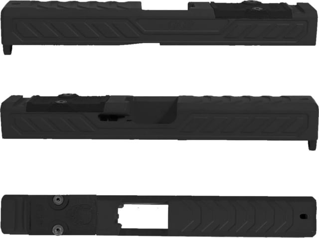 Grey Ghost Precision Version 6 Pistol Slide w/ RMR-DP Pro Cut Glock 17 Gen 5 17-4 Stainless Steel Sniper Grey Cerakote - Grey Ghost Precision