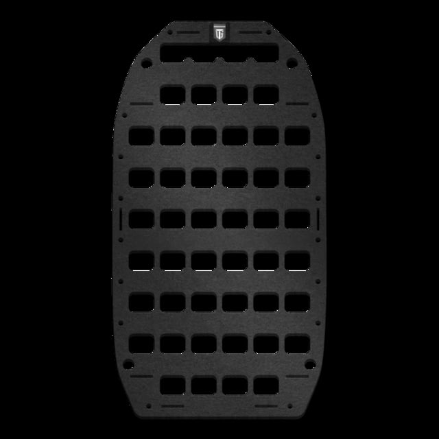 Grey Man Tactical 10.25 x 19 Rigid MOLLE Panel Black - Grey Man Tactical