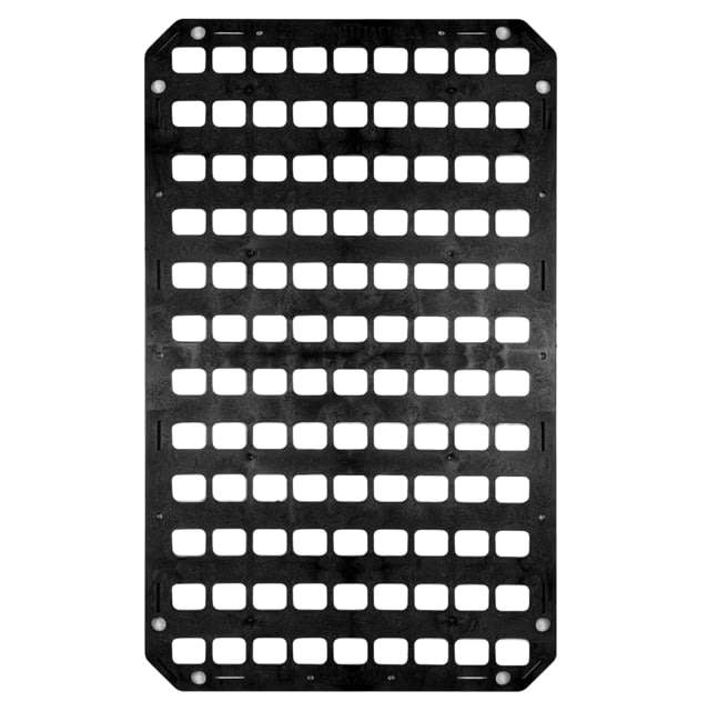 Grey Man Tactical 15.25 x 25 Rigid MOLLE Panel Black - Grey Man Tactical