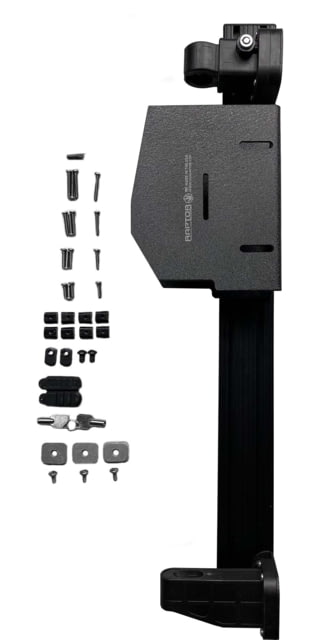 Grey Man Tactical Locking Rifle Rack Kit w/Raptor Rail Picatinny LE Shield Black - Grey Man Tactical