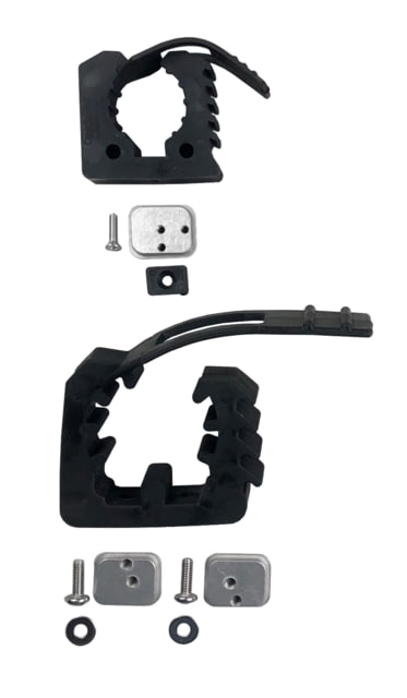 Grey Man Tactical Rifle Rack Rubber Clamps Black - Grey Man Tactical