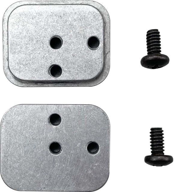 Grey Man Tactical RMP Backer Plate Blackhawk Holster Integration Pair Black - Grey Man Tactical