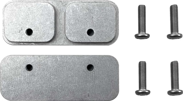 Grey Man Tactical RMP Backer Plate Locking Rifle Mount - Raptor Buffer Tube or Picatinny Pair Black - Grey Man Tactical