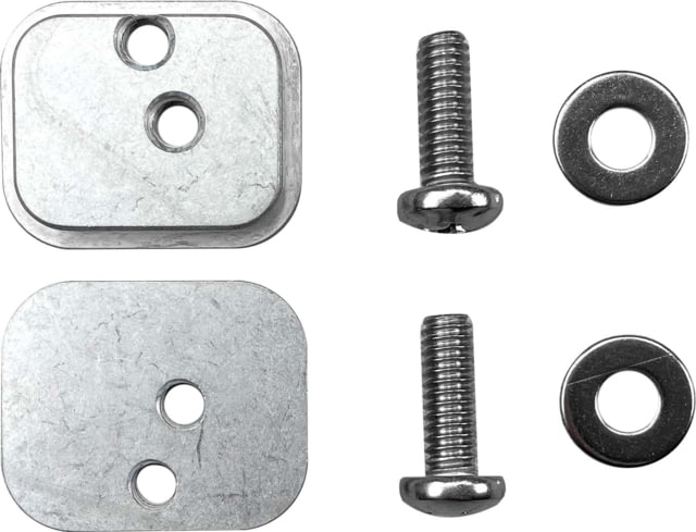 Grey Man Tactical RMP Backer Plate QuickFist Go-Between Clamp - Handguard Pair Black - Grey Man Tactical