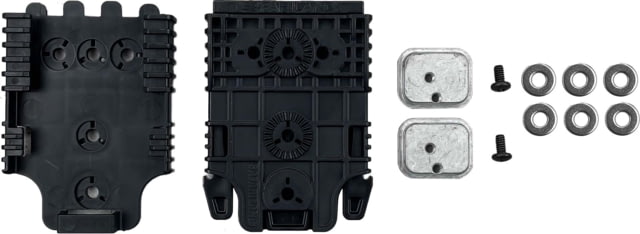 Grey Man Tactical Safariland QLS Holster Integration Kit 2 Female 1 Male RMP Backer Plates Black - Grey Man Tactical