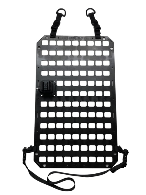 Grey Man Tactical Vehicle Locking Rifle Rack w/Raptor Picatinny Mount 15.25 x 25 RMP Black - Grey Man Tactical