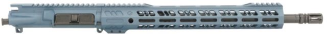 Grid Defense Complete Upper Receiver .300 Blackout 16 inch Pistol Length 4150 Light HBAR Barrel 1-8 Twist 14 inch M-LOK Rail A2 Flash Hider Blue - Grid Defense