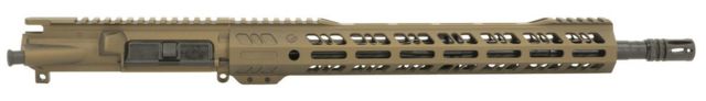 Grid Defense Complete Upper Receiver 5.56mm 16 inch Carbine Length 4150 M4 Barrel 1-7 Twist 14 inch M-LOK Rail A2 Flash Hider Burnt Bronze - Grid Defense