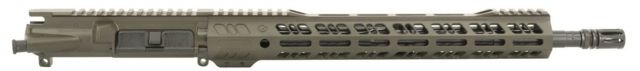 Grid Defense Complete Upper Receiver 5.56mm 16 inch Carbine Length 4150 M4 Barrel 1-7 Twist 14 inch M-LOK Rail A2 Flash Hider OD Green - Grid Defense