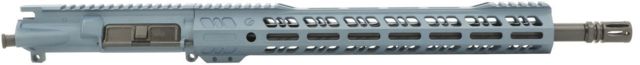 Grid Defense Complete Upper Receiver 9mm 9x19 Para 16 inch 4150 Light HBAR Barrel 1-10 Twist 14 inch M-LOK Rail A2 Flash Hider Blue Titanium - Grid Defense