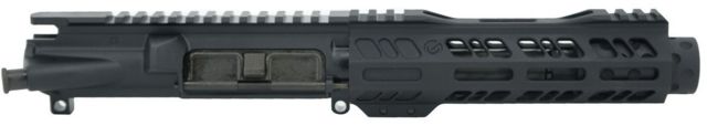 Grid Defense Complete Upper Receiver 9mm 9x19 Para 5.5 inch 4150 Light HBAR Barrel 1-10 Twist 7 inch Octagon M-LOK Rail Dimpled Flash Can Black - Grid Defense