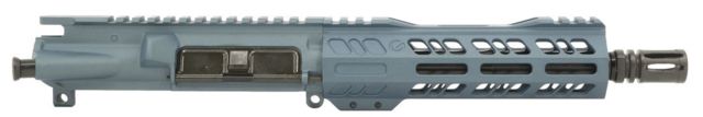 Grid Defense Complete Upper Receiver 9mm 9x19 Para 7.5 inch 4150 Light HBAR Barrel 1-10 Twist 7 inch Octagon M-LOK Rail A2 Flash Hider Blue Titanium - Grid Defense