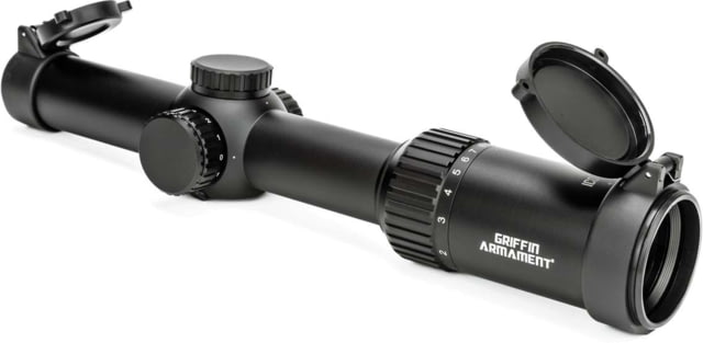 Griffin Armament ICO 1-8x28 LPVO Rifle Scope First Focal Plane MIL Green Black - Griffin Armament