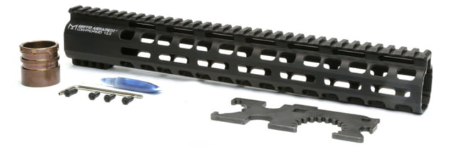 Griffin Armament Low Pro Rigid M-Lok Rail 13.5in Black Large