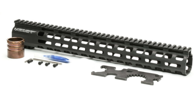 Griffin Armament Low Pro Rigid M-Lok Rail 15in Black Large - Griffin Armament