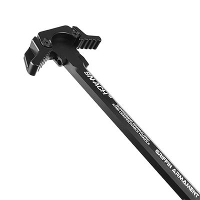 USED Griffin Armament Suppressor Normalized Ambi Configurable Handle AR-10 Black Small SNACH10 - Griffin Armament