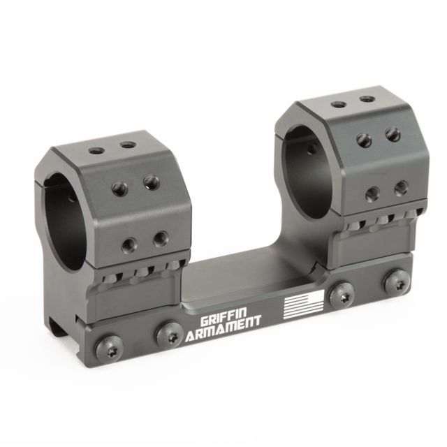 Griffin Armament Standard SPRM 30mm  height 0MOA Black - Griffin Armament