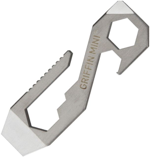 Griffin Pocket Tool GPT Mini Pocket Tool Titanium Fixed Blade Knife Handle - Griffin Pocket Tool