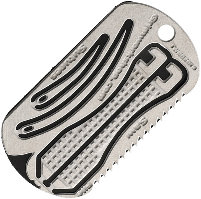 Grim Workshop First Aid Dog Tag Surgical Stainless Construction - Grim Workshop