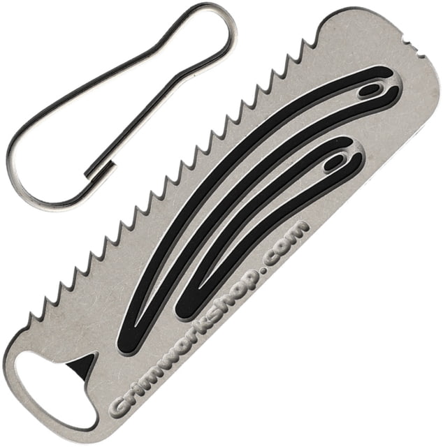 Grim Workshop First Aid Micro Tool Hardened Stainless Construction 1.75in x 0.5in - Grim Workshop