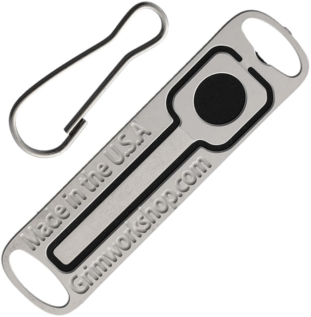 Grim Workshop Handcuff Shim Micro Tool Hardened Stainless Construction 1.75in x 0.5in - Grim Workshop